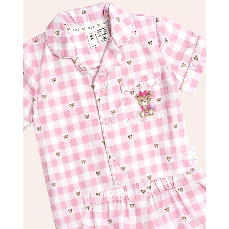 Huxbaby Huxette Check Pjs 3-5Y image number 3